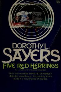 The Five Red Herrings by Dorothy L. Sayers — book cover