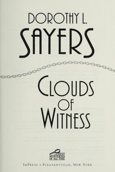 Cover of Clouds of Witness
