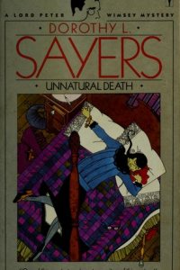 Unnatural Death by Dorothy L. Sayers — book cover