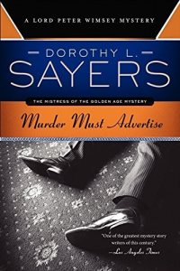 Murder Must Advertise by Dorothy L. Sayers — book cover