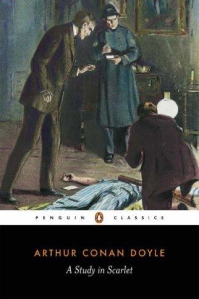 Cover of A Study in Scarlet