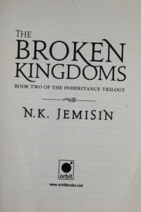 The Broken Kingdoms by N. K. Jemisin — book cover