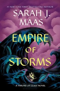 Empire of Storms by Sarah J. Maas — book cover